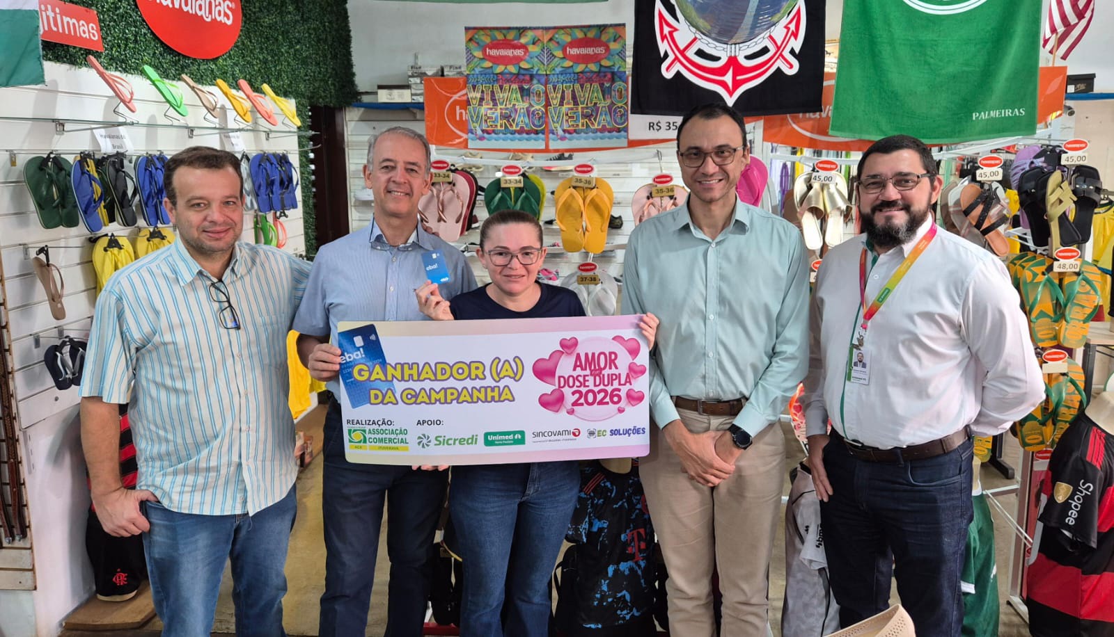 Campanha “Amor em Dose Dupla ACII 2026” já premiou quatro consumidores