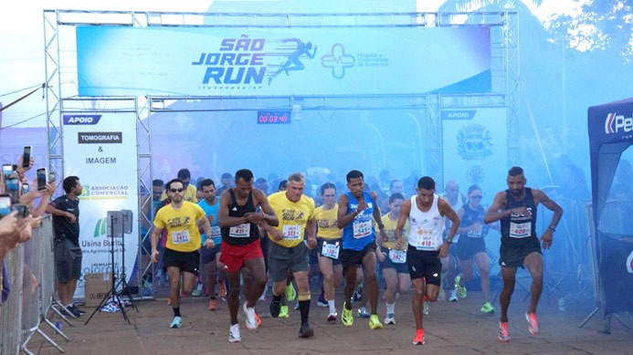 São Jorge Run reúne mais de 400 atletas e reforça incentivo ao esporte em Ituverava