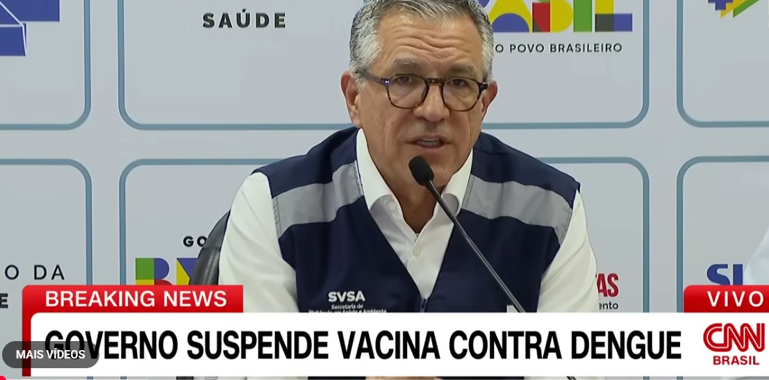Governo suspende vacina contra dengue do Butantan por reações adversas