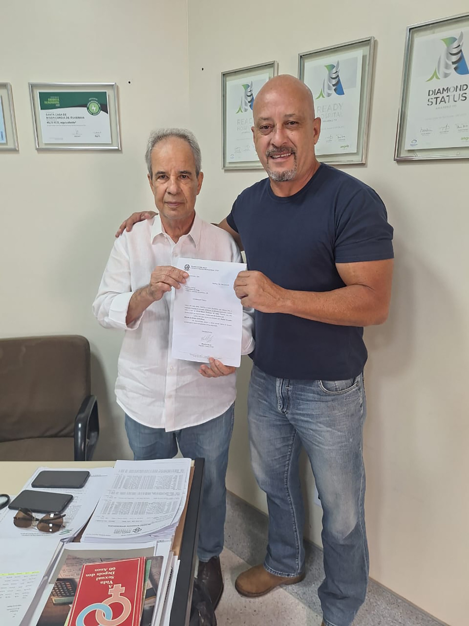 Vereador Marcelo Kuru anuncia conquista de R$ 200 mil para a Santa Casa de Ituverava