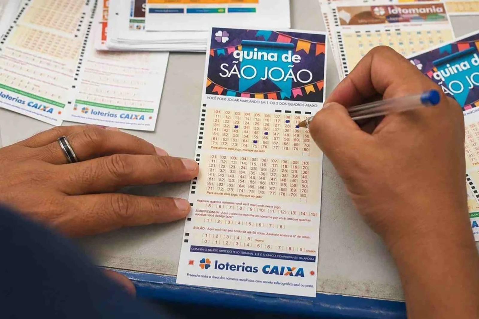 Quina de São João tem prêmio estimado em R$ 250 milhões