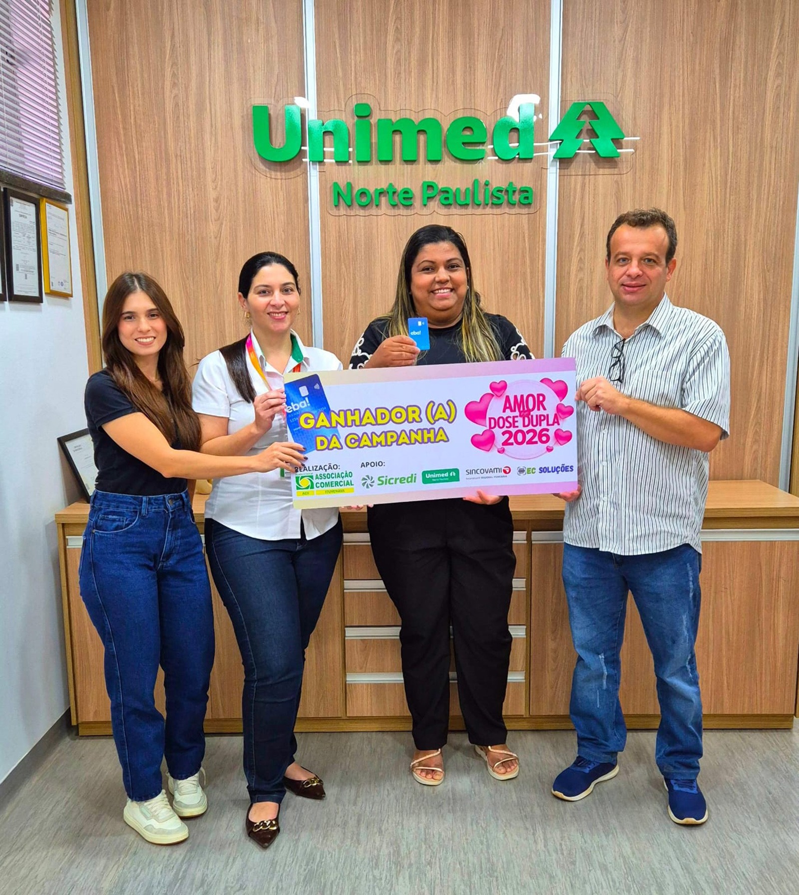 ACII continua entregando prêmios da campanha Amor em Dose Dupla