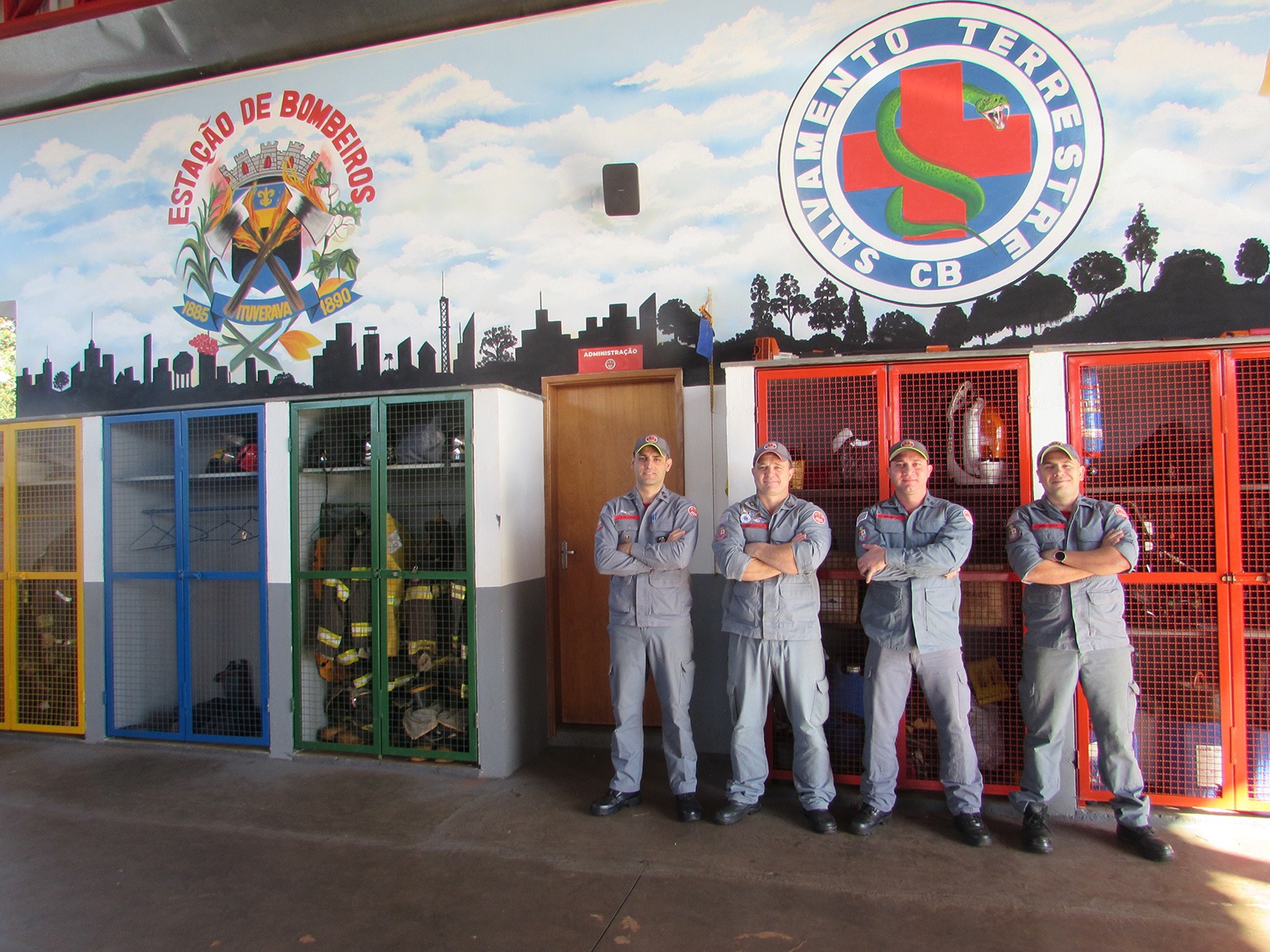 Estação do Corpo de Bombeiros atende cerca de 350 ocorrências em seis meses