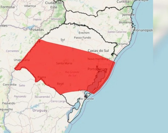 Rio Grande do Sul entra em alerta de grande perigo para novas chuvas