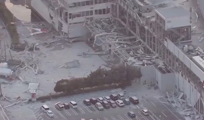 Desabamento de shopping após terremoto deixa mortos no Japão, diz emissora