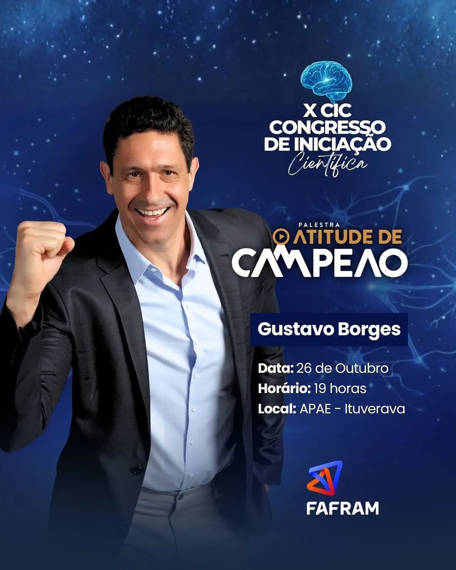 Fafram realiza X Congresso de Iniciação Científica em outubro