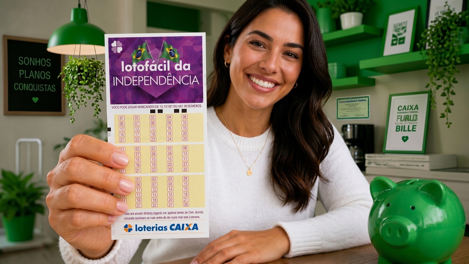 Prêmio da Lotofácil da Independência será R$ 300 milhões no próximo dia 15