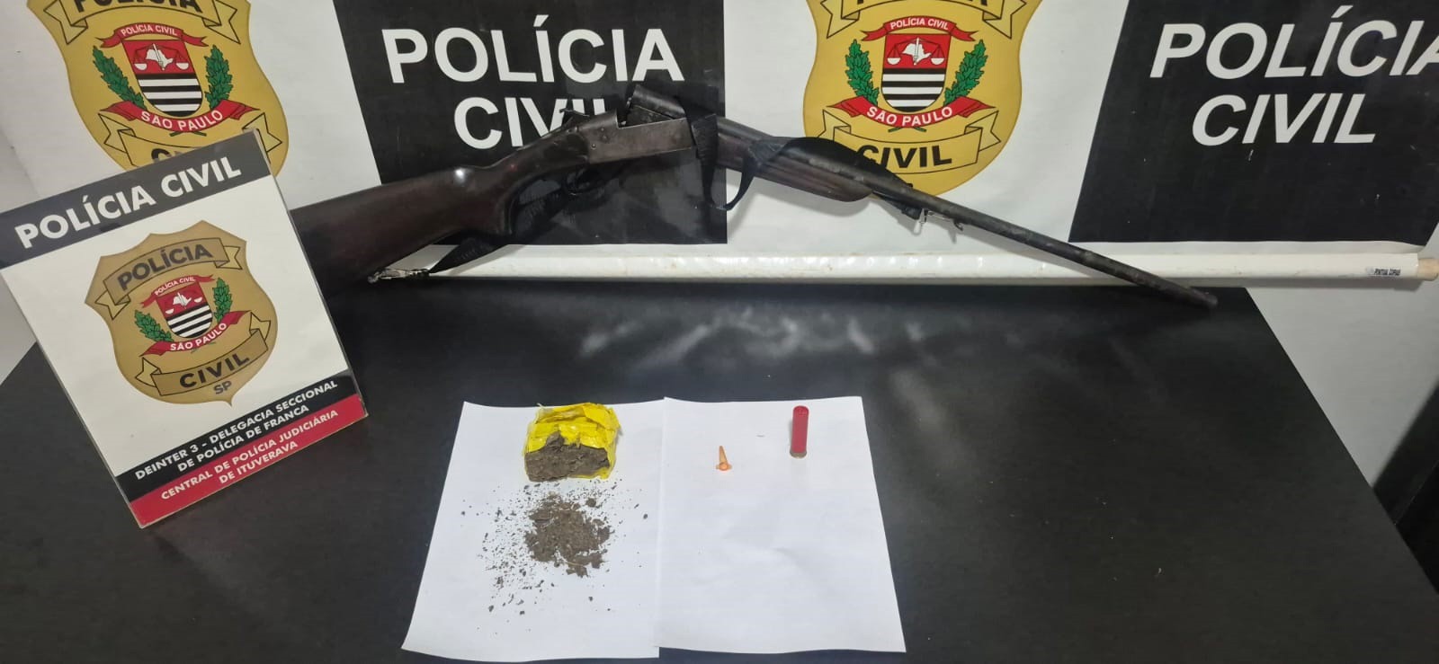 Polícia Civil prende homem por tráfico de drogas e posse irregular de arma