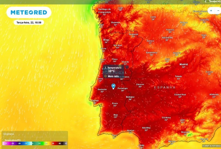 “O calor vai perder a força”: descubra as regiões onde as temperaturas começam a descer e quando regressa a chuva