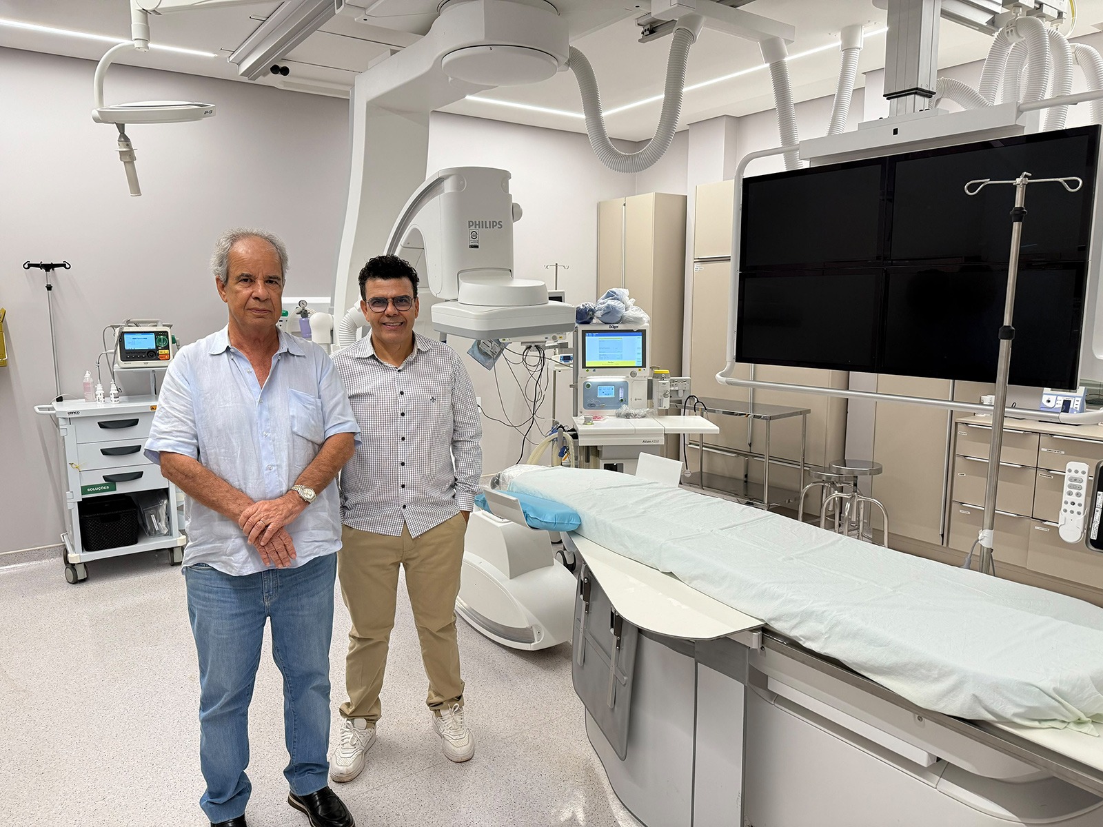 Hemodinâmica da Santa Casa completa seis meses com 72 procedimentos realizados