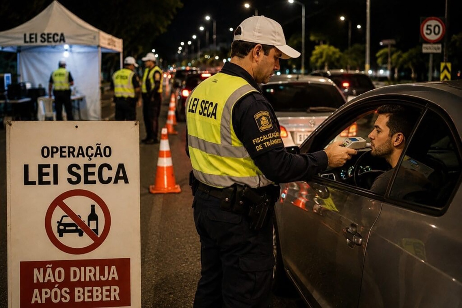 Lei Seca com teste de drogas em motoristas já está em vigor. Entenda algumas mudanças