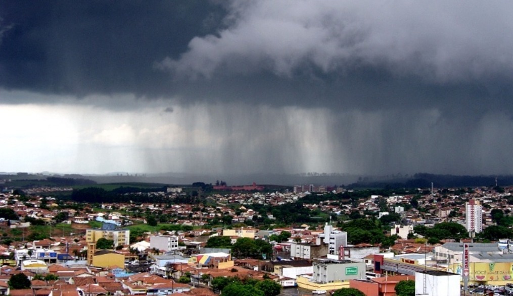 Previsão indica chuva e tempestades no fim de semana