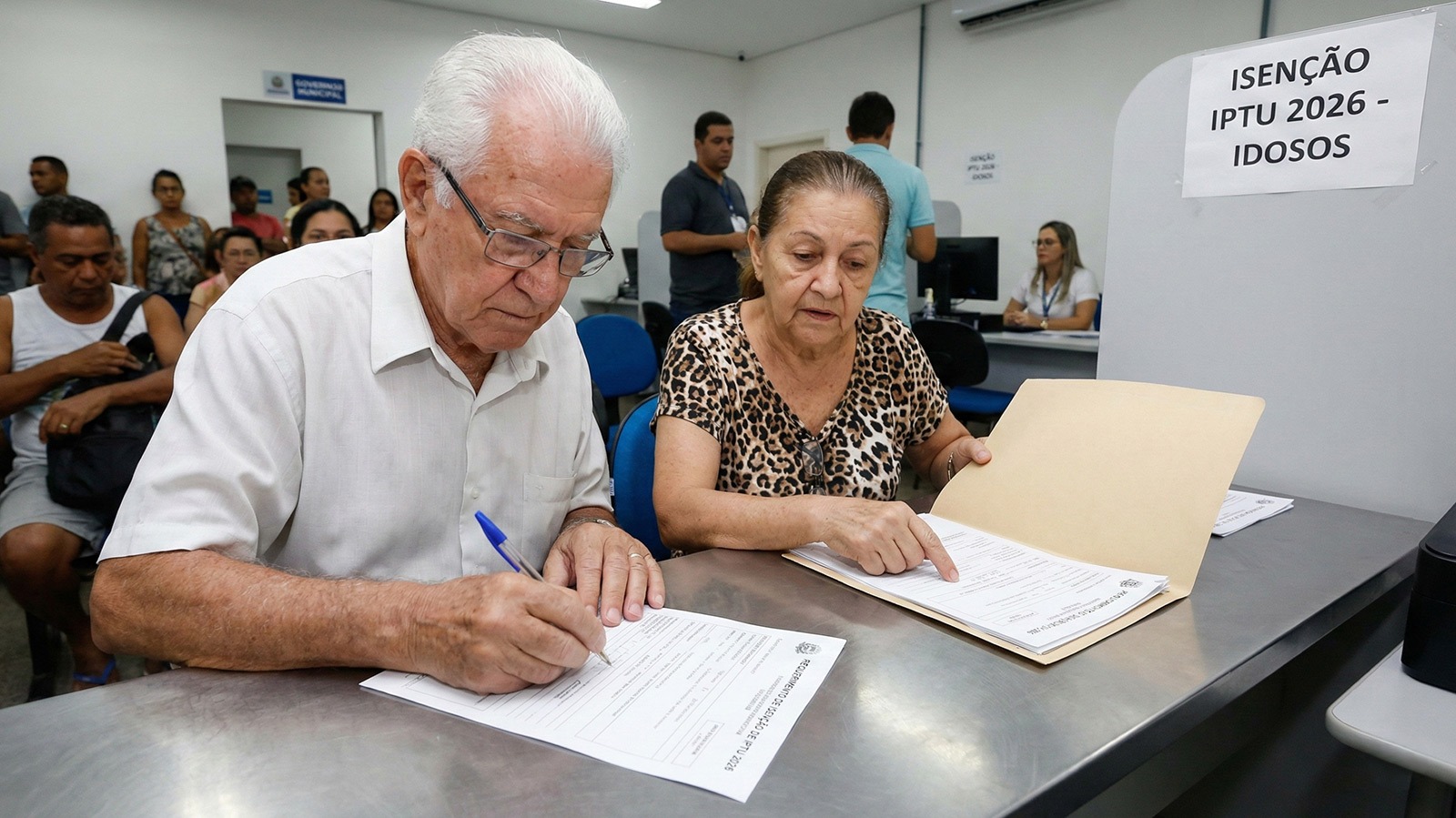 Idosos têm até 20 de outubro para se cadastrar na isenção do IPTU