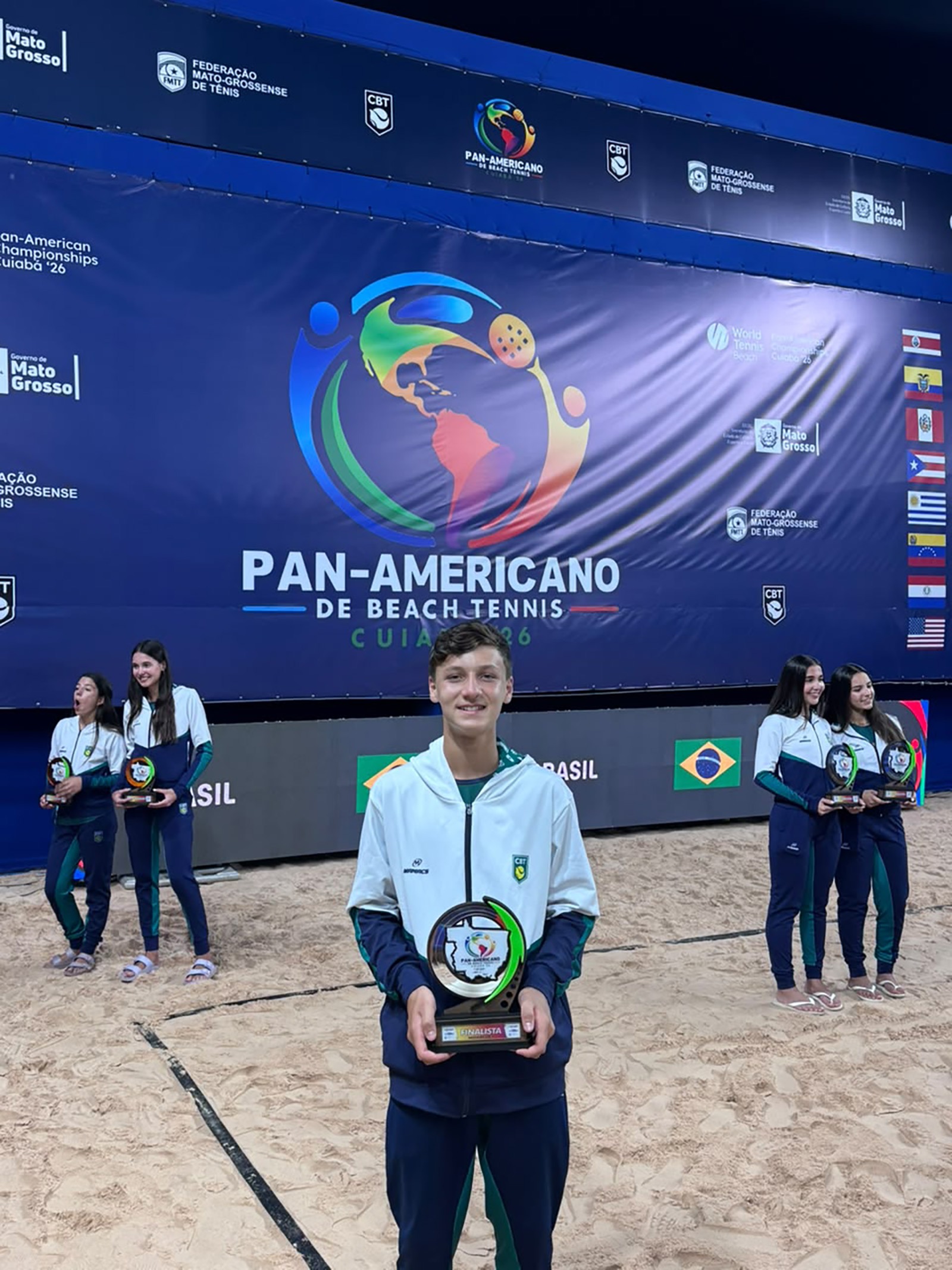 Ituveravense Lucas Tanajura conquista vice-campeonato Pan-Americano de Beach Tennis