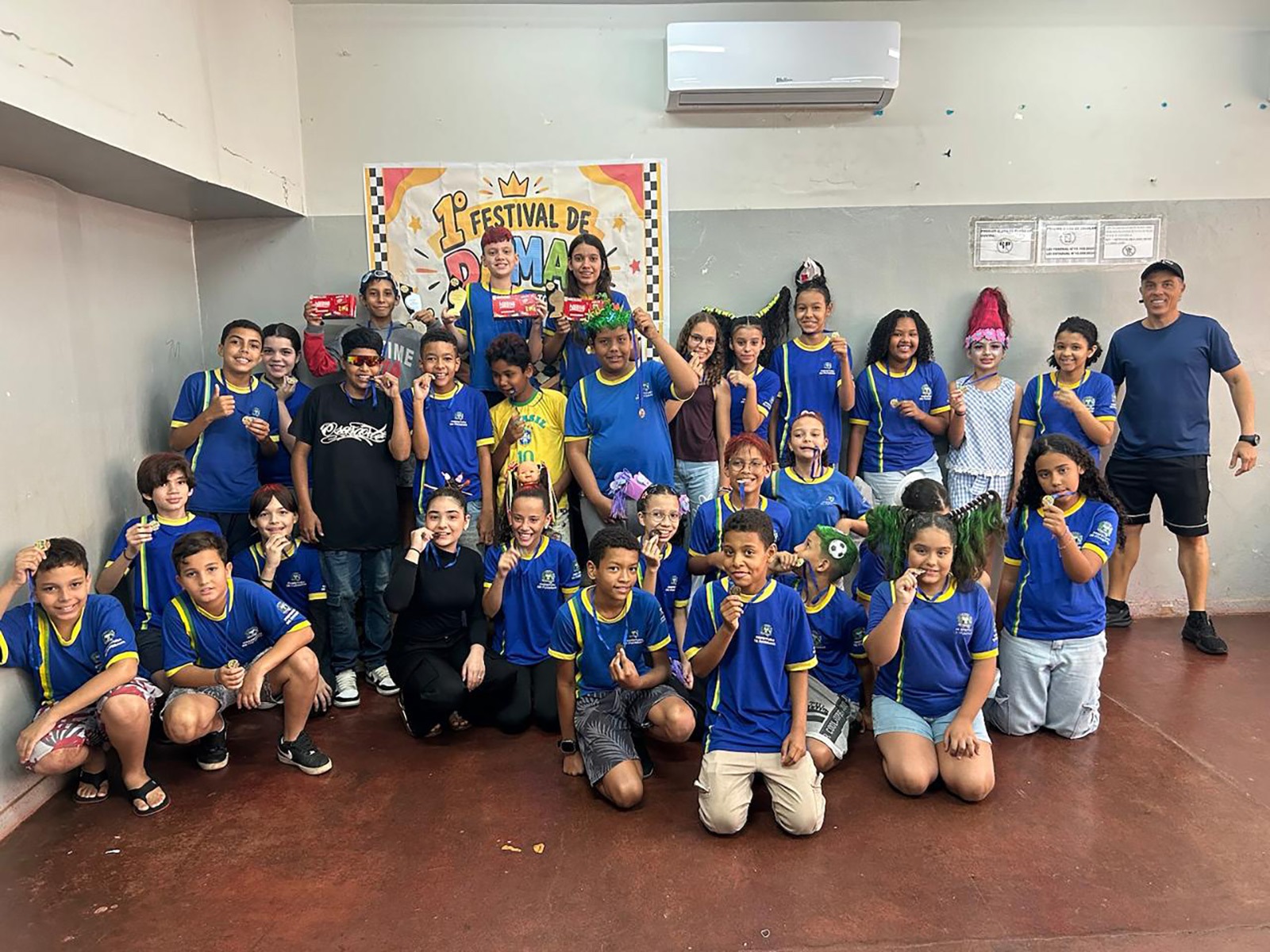 Festival de Damas foi realizado na Escola “Humberto França” no início de outubro