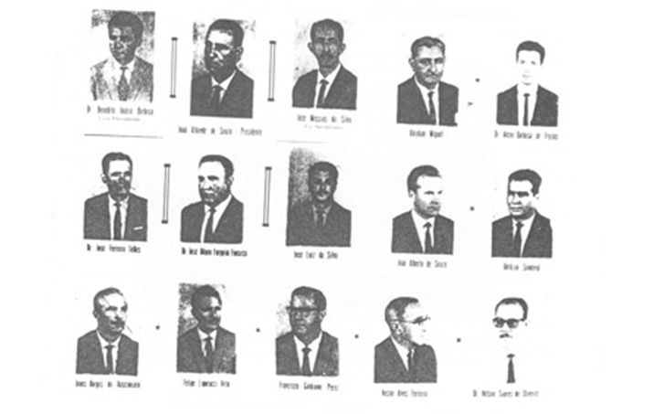 Câmara Municipal de Ituverava no período legislativo de 1964 a 1967, que foi eleita em 13 de outubro de 1963:(15) Dr. Nelson Soares de Oliveira, (6) Dr. José Ferreira Telles (“Dr. Juquinha”), (10) Antônio (“Totonho”) Sandoval, (9) João Alberto de Souza (“Dim”), (8) José Luiz da Silva, (11) Jones Borges do Nascimento (“Didico”) e (12) Felipe Liporaci Neto (“Titióla”), pela legenda PSP/MRT.(7) Dr. José Alípio Furquim Fonseca, (1) Dr. Benedito Ignácio Barbosa, (14) professor Nestor Alves Ferreira, (13) Francisco Galdiano Perez, (3) José Messias da Silva, legenda UND/PTN. (5) Dr. Alceu Barbosa de Freitas, (2) João Athayde de Souza e (4) Abrão Miguel (Assod), legenda PSD/PTB.