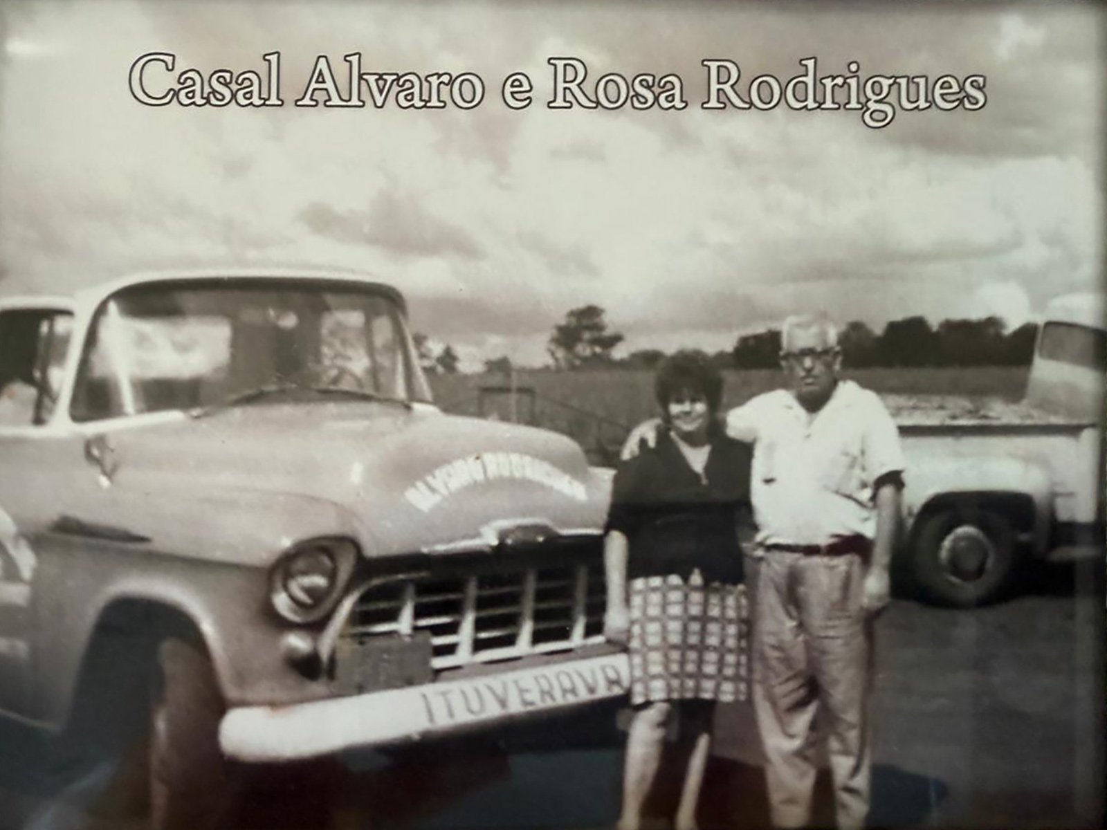 Os pais do empresário Busa, Álvaro e Rosa Rodrigues