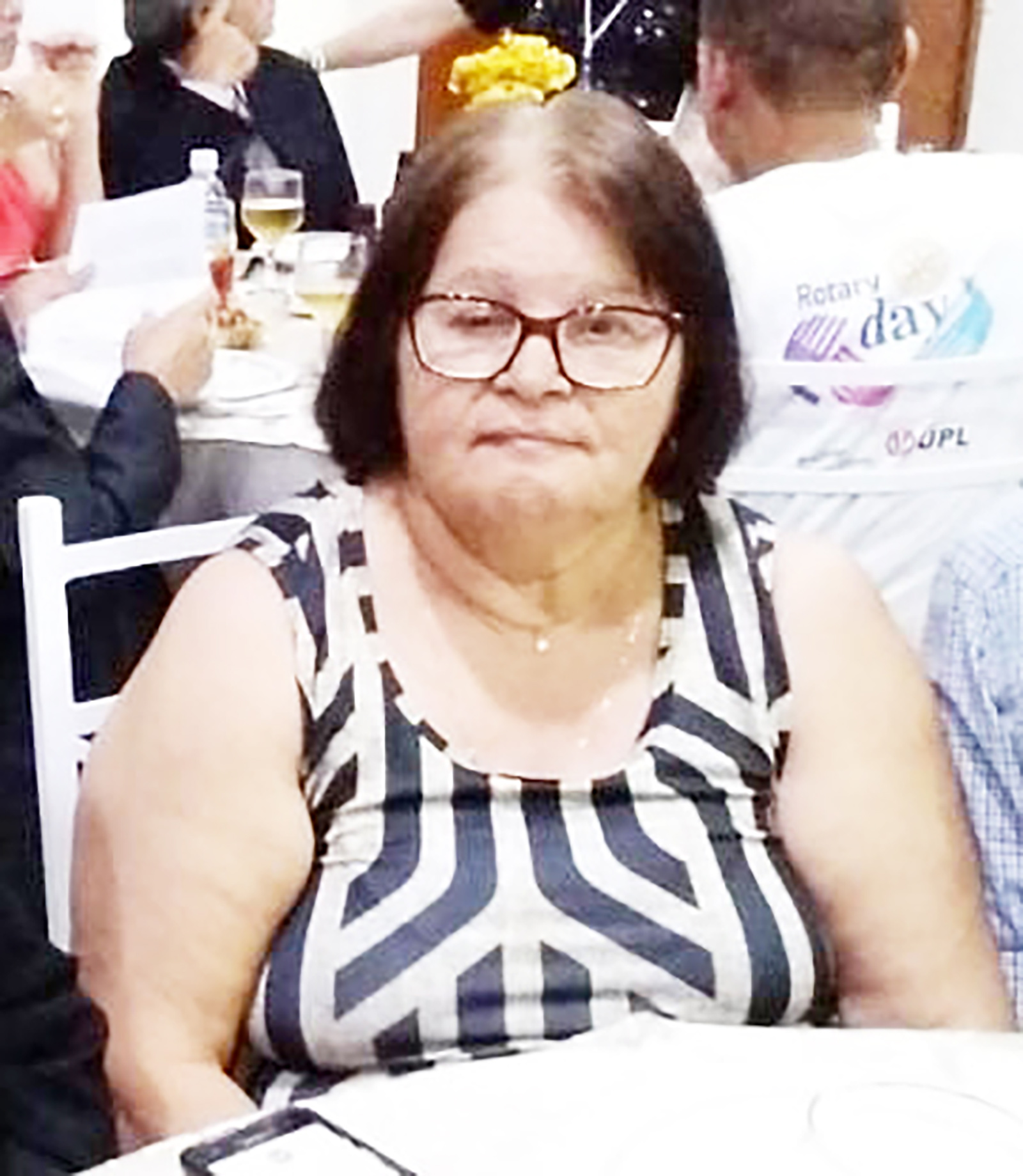 Dia 23 de julho, comemora aniversário, Maria Abadia de Almeida Nunes. Ela recebe os parabéns do esposo Cleosmar Nunes, dos filhos Cláudia e Luís Gustavo, do genro Lucas, da nora Bruna, dos netos Filipe, João Gabriel, Maria Fernanda, Clara e Gustavinho, dos familiares e amigos